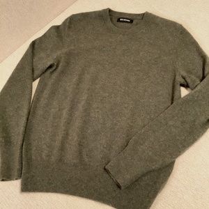 Women’s Naadam Olive 100% Cashmere Sweater, Size S